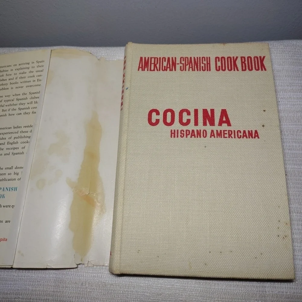 1950S Cocina Hispano-Americana/AMERICAN SPANISH COOKBOOK BY AMERICAN WOMEN-SPAIN